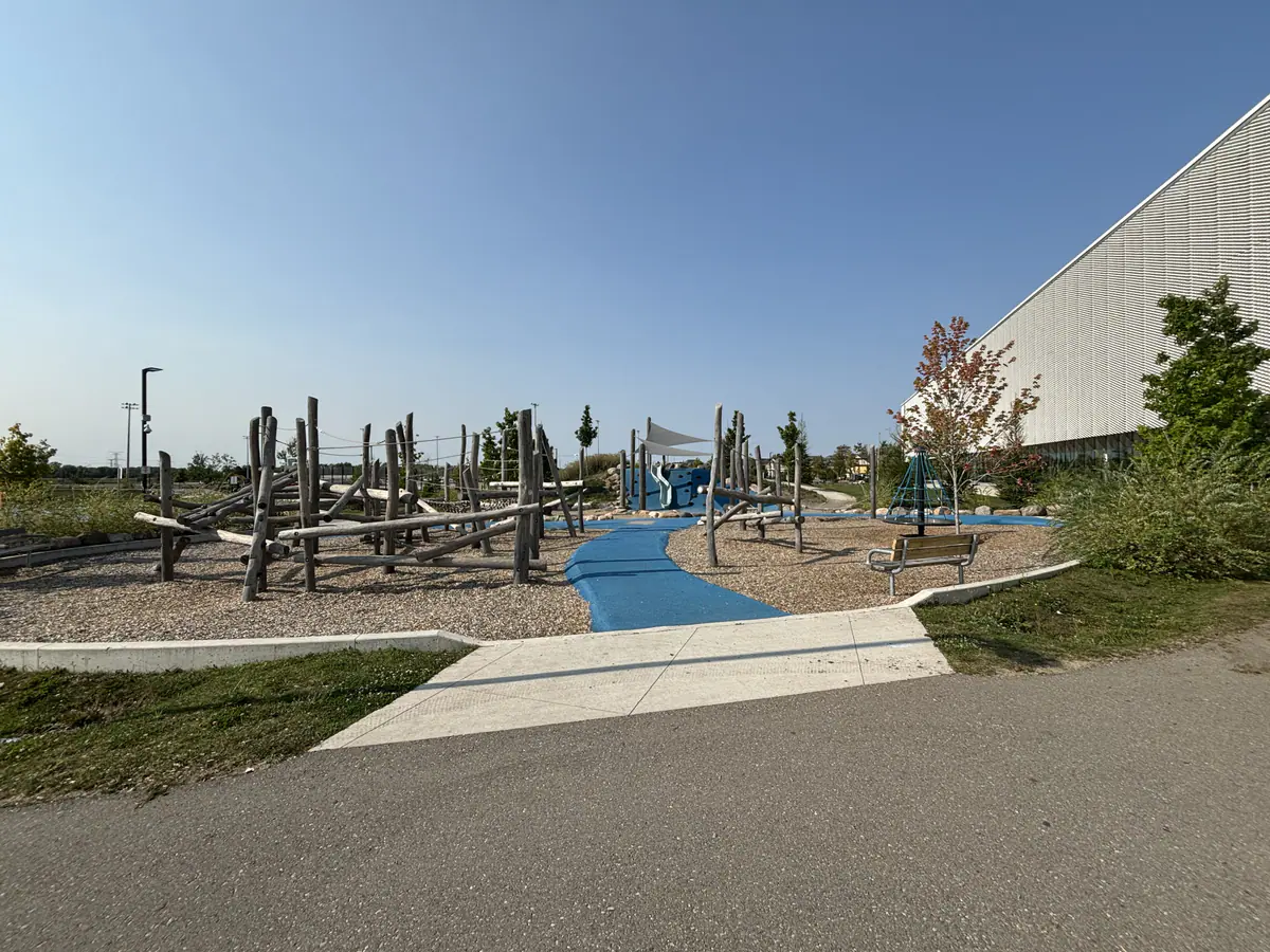 Children's play area at Mattamy Sports Park in Churchill Meadows, Mississauga