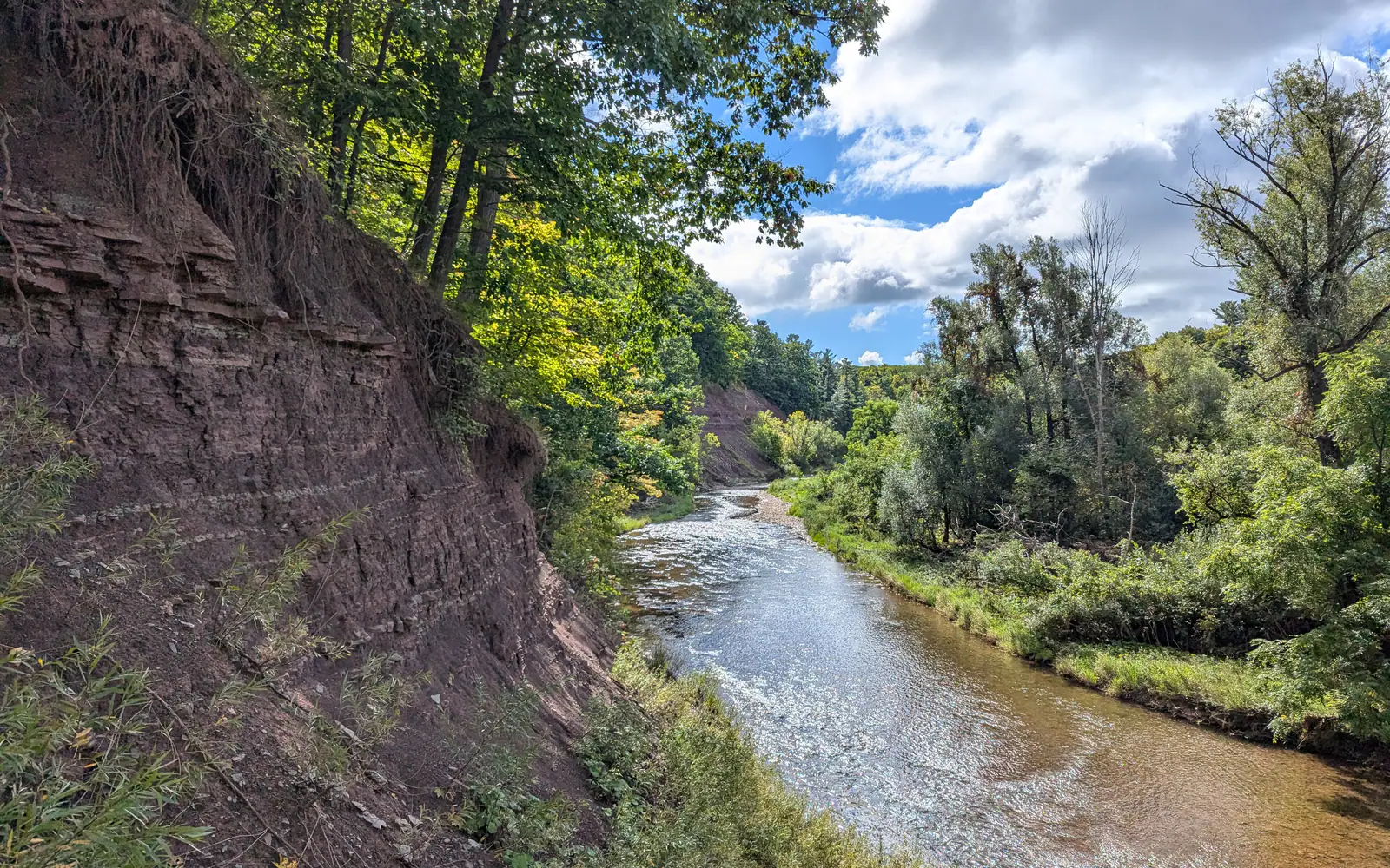 The Sixteen Mile Creek valley in Oakville, west of College Park
