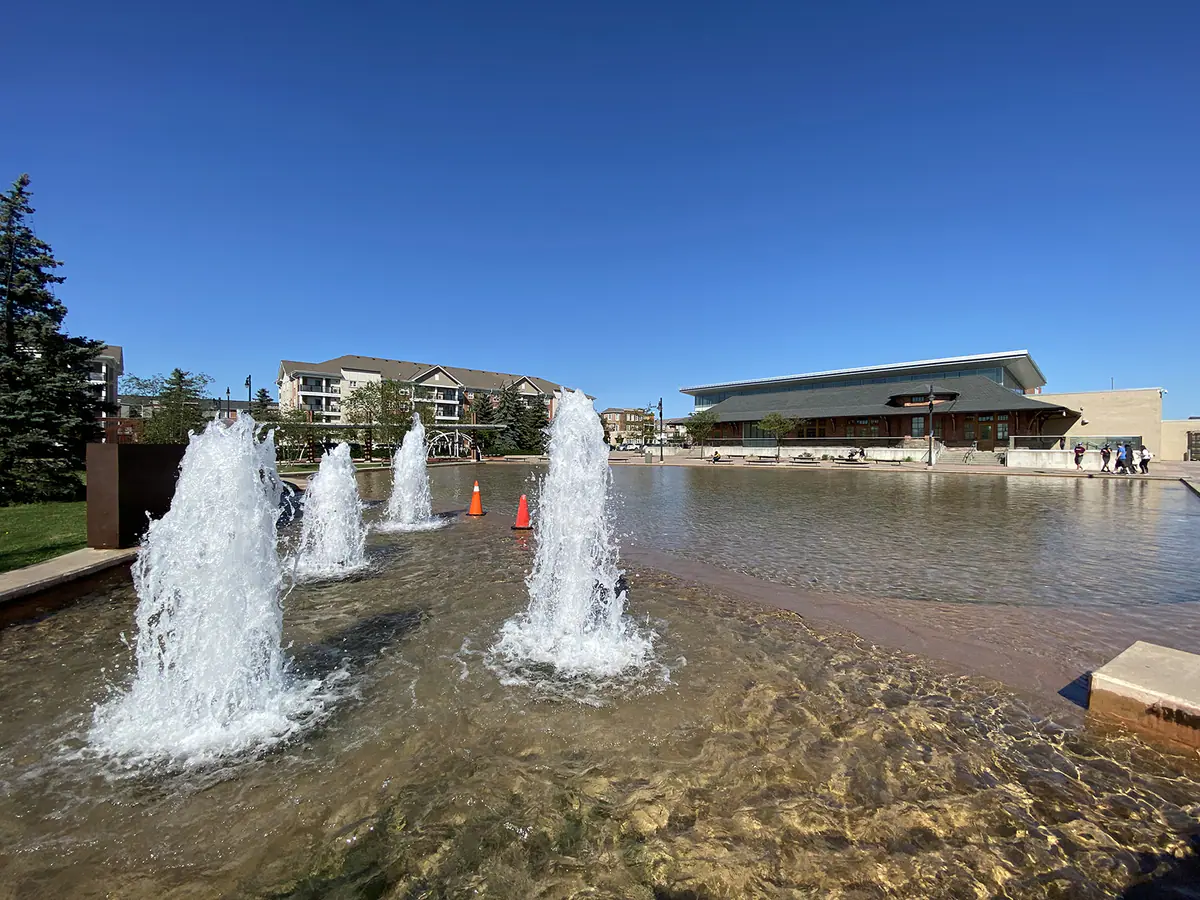 Mount Pleasant Village Square in Brampton