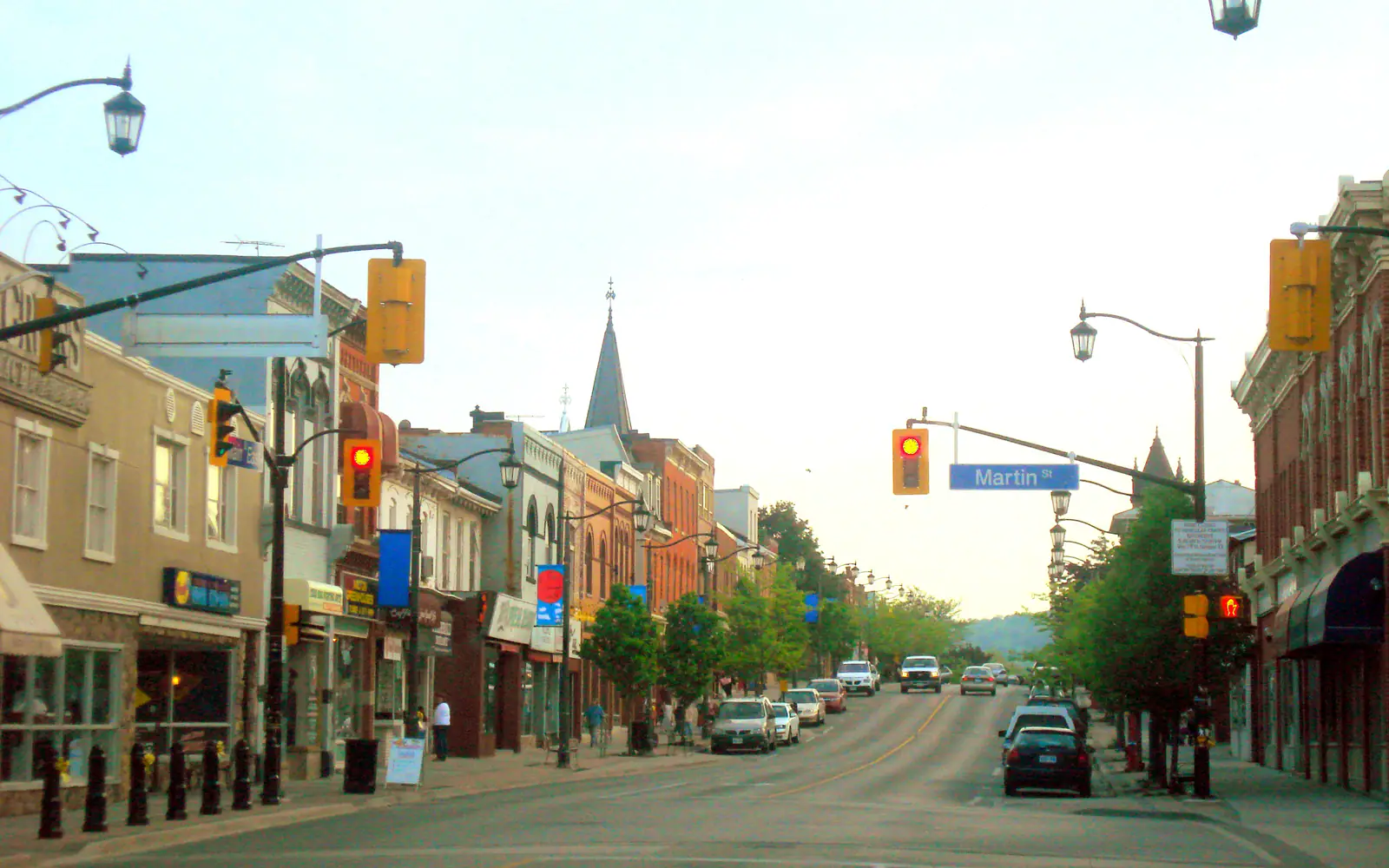 Main Street in downtown Old Milton